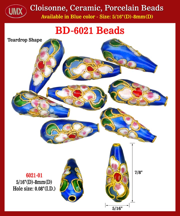 Cloisonne Hair Beads: Beaded Cloisonne Hair Sticks, Pins and Rings Bead Supply.