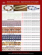 Stone Beads: Amethyst, Agate, Rainbow Fluorite, Goldstone, Moonstone, Old Crazy Lace Agate Stone Beads and Stone Bead Stings. Wholesale Stone Beads Catalogs, Stone Beads Strings Catalog, Stone Beads Strands Catalogs - Wholesale Stone Bead Stores and Supplies.