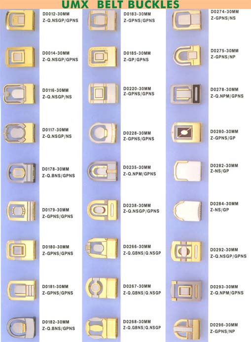 Types Of Belt Buckles For Belt Accessories