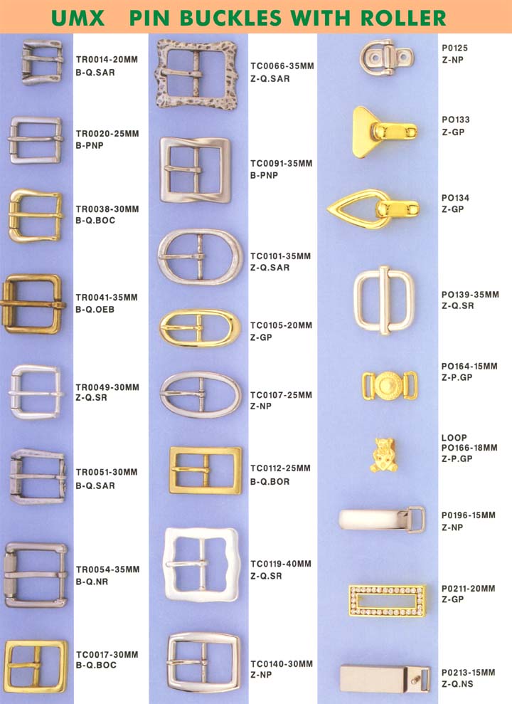 Pin buckle outlet