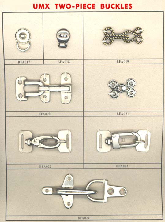 two-piece buckles with hooks series A-3