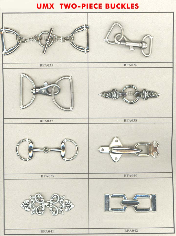 large picture of two-piece buckles with hooks B-2