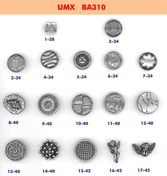 ABS fashion buttons series ba310