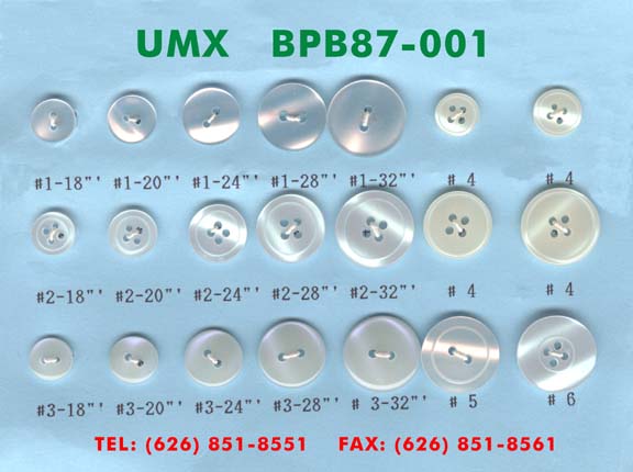 polyester button bpb87-001-8 series