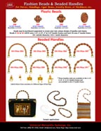 Catalogue - Fashion Handbag Hardware - Beaded Purse Handles - HH-Pxx-254-277