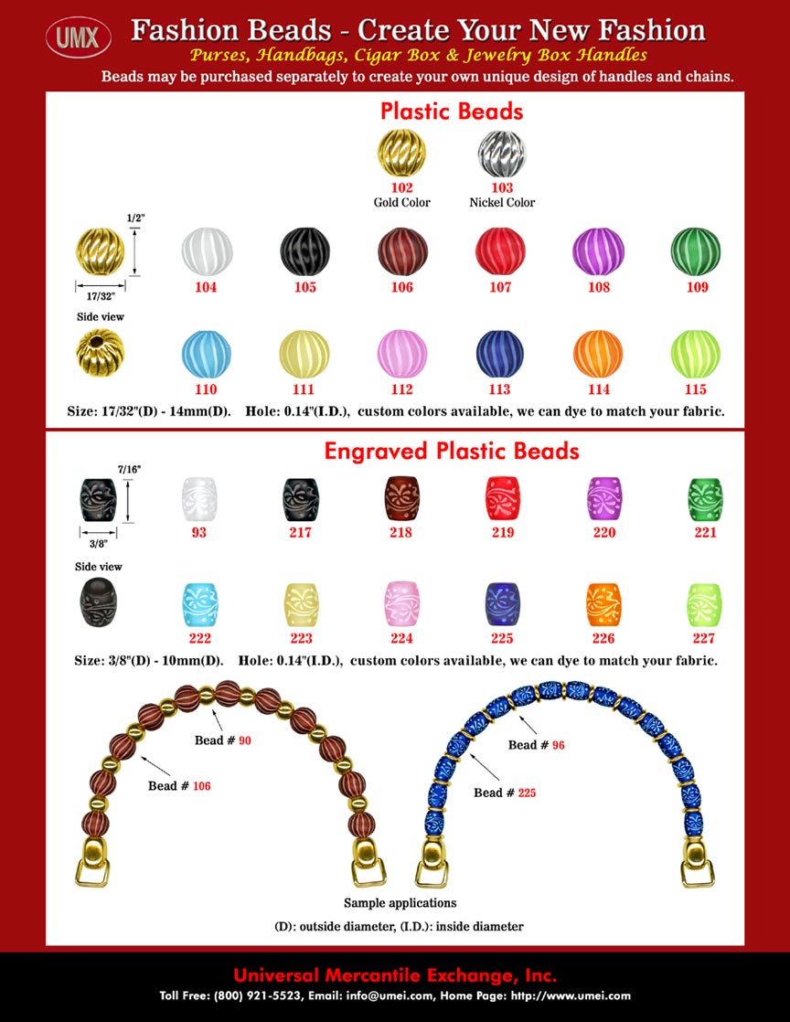 Wholesale Plastic Beads and Plastic Bead Supply: From Factory Direct Wholesale Online