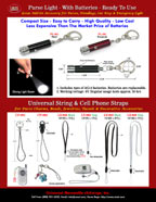 Purse Lights, Handbag Light Supplies and Universal Strings