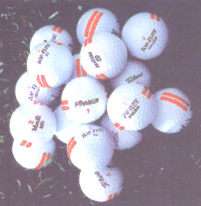 used range golf balls - all brand name used balls series