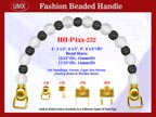 HH-P4xx-232 Designer Handbag Handle: Purse Hardware For Designer Purses