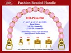 Designer Purse Handle HH-P4xx-250 For Beaded Designer Purses