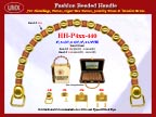 Wholesale Handbags Handles HH-Pxx-440 With Beaded Crafts, Crafted Beads and Flower Beads