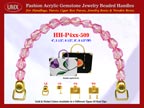 Wholesale Womens Hand Made Purse Handle: HH-Pxx-509: Womens Hand Made Purses Making Hardware Supply