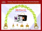 Wholesale Women's Hand Made Handbag Handle: HH-Pxx-512: Women's Hand Made Handbags Making Hardware Supplies