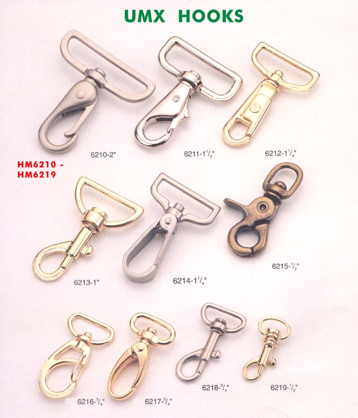 large picture of hooks, snaps series 1