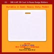 Photo ID Card Holder: BH-310H, 3 3/4"(W) x 3 1/8"(H), Fit 3 1/2"(W)x2 1/2"(H) Card, Thickness, Front 10 ml / Back 20 ml