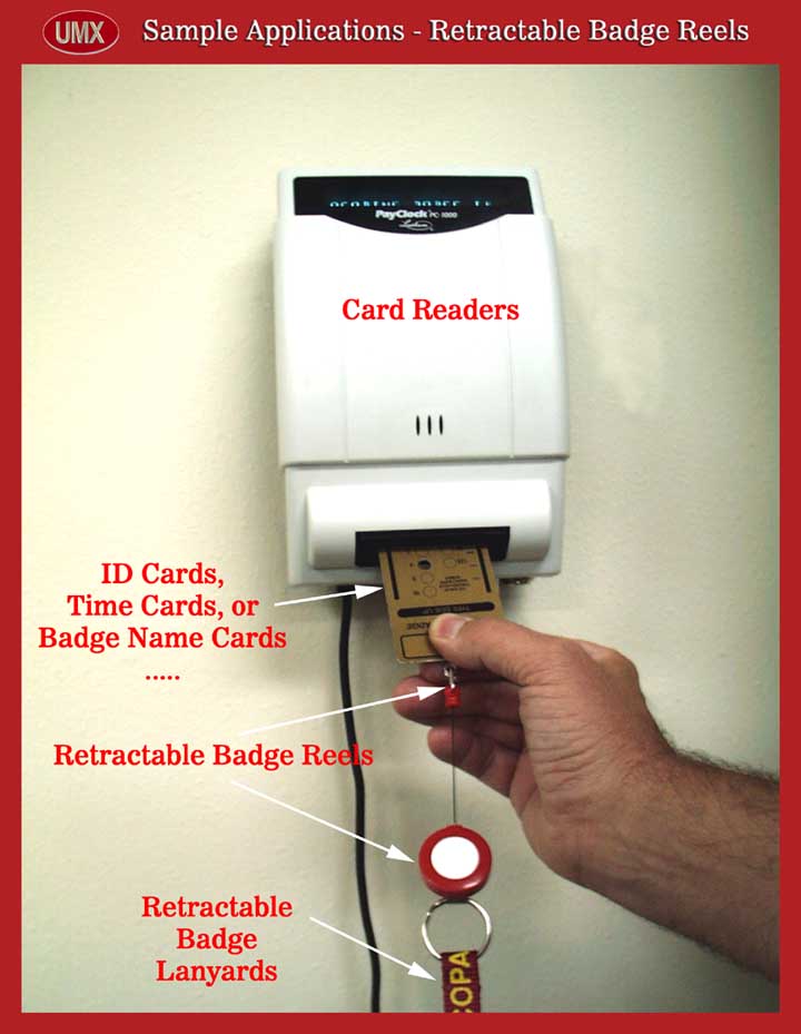 Samples - ID Card Readers with retractable ID Card