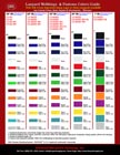 Lanyard Webbing PMS Color ( Pantone Matching System ) - Color Webbings Reference Guide.