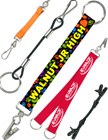 2-end, 3-end and multiple end leashes or lanyards. 