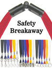 Plain Safety Breakaway Lanyards: Cotton Shoe String Safety LanyardsPlain Safety Breakaway Lanyards: Cotton Shoe String Safety Lanyards