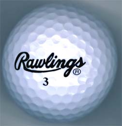 rawlings logo golf balls