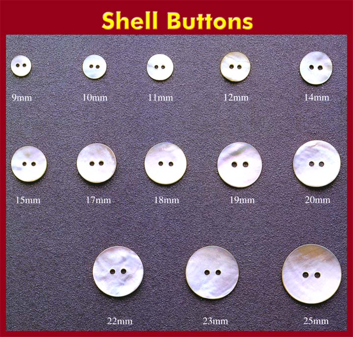 agoya shell buttons