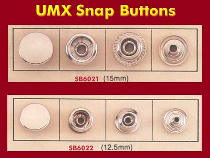 Snap Buttons for Clothing, Handbags, Suitcases, Carrying Bags