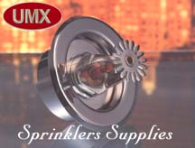 Fire Sprinkler Flat Canopy, Escutcheon, Rosette, or Skirt Plates with Brass, Chrome,
    Nickel, or White Finishes